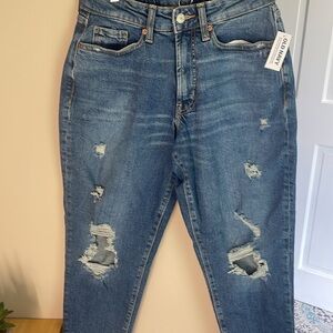 Old Navy high rise curvy og straight smooth pockets jeans